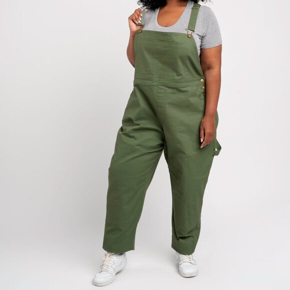 Alder - Pine Green Overalls - Picture 1 of 8